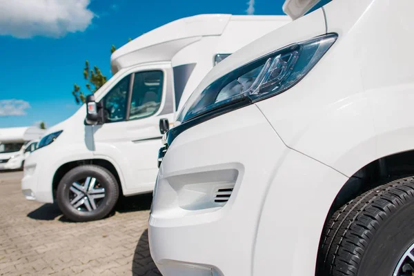 Brand New Camper Vans — Stock Photo, Image