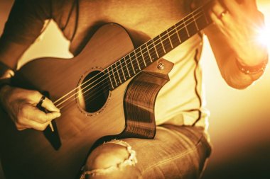 Musician with Guitar