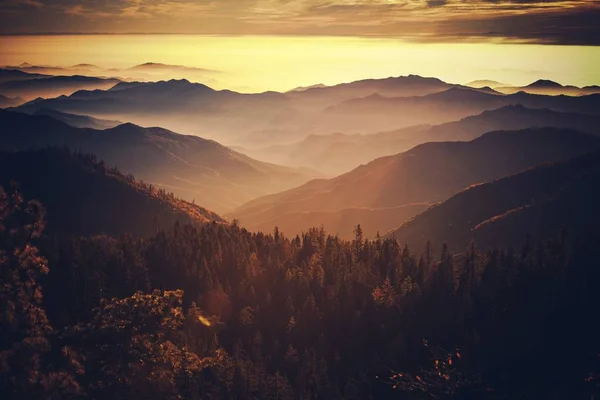 Panoramica California Sierra Nevada — Foto Stock