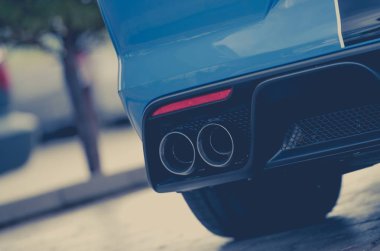 Modern araç egzoz sistemi