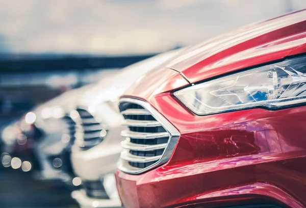 Coches de segunda mano certificados — Foto de Stock