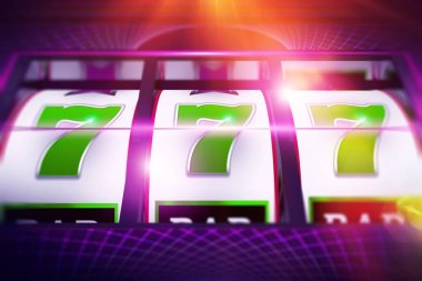 Şanslı Slot Spin illüstrasyon