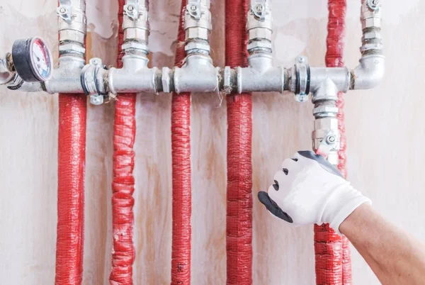 Hydraulische watervoorziening — Stockfoto