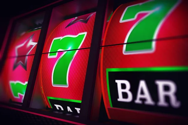 Lucky Slot Jackpot Spin — Stockfoto