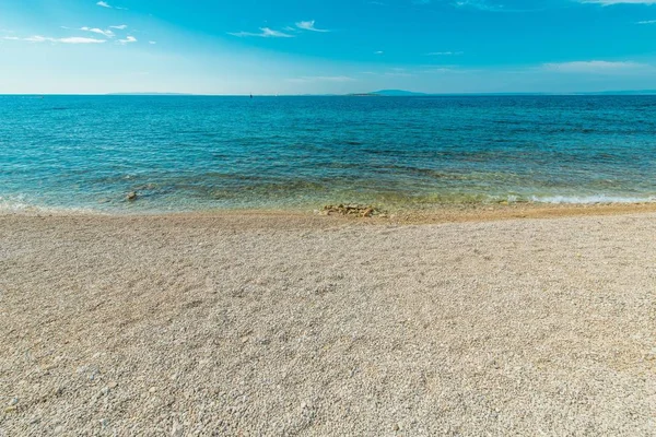 Средиземная морская панорама — стоковое фото