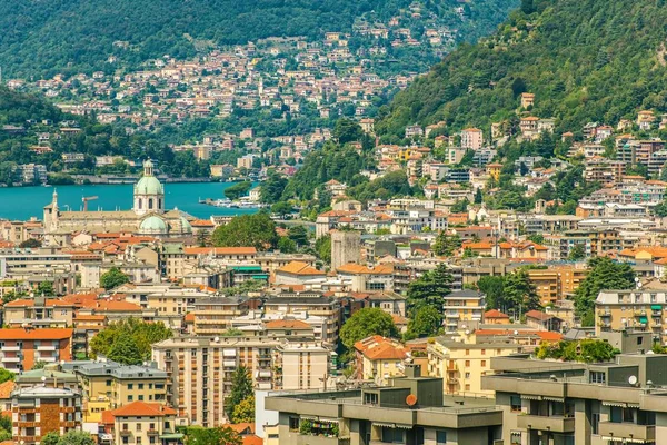 Ιταλική πόλη Como — Φωτογραφία Αρχείου