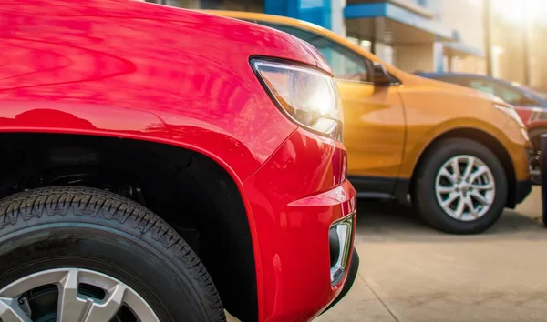 Car Sales Dealership Theme — Stock Photo, Image