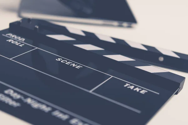 Film di produzione Clapperboard — Foto Stock