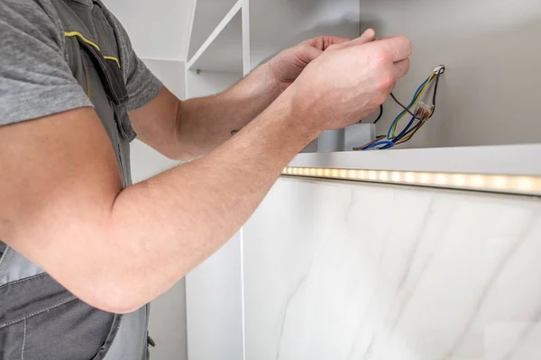 Bathroom LED Lighting — Stock Photo, Image