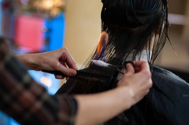 Saç tedavi ateşle.