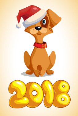 2018 yazıt ile karikatür köpek