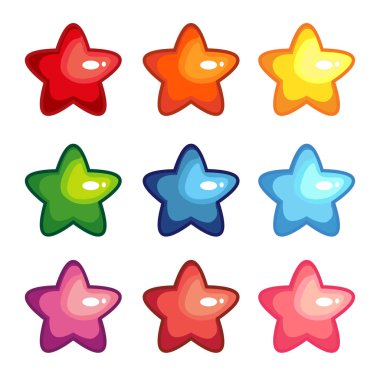 Çizgi film parlak yıldız