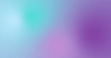 Renk yumuşaklığı. 4k hareket eden soyut bulanık arkaplan. Renkler konuma göre değişir, pürüzsüz renk geçişleri oluşturur. Mor pembe mavi.