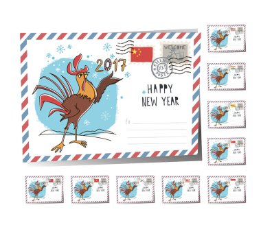 Kartpostal yılbaşı Noel selamlar 2017 (3)