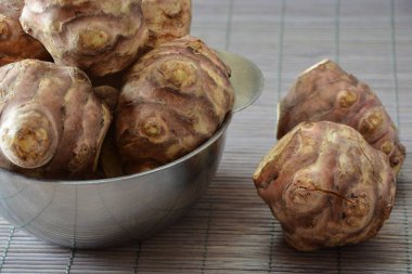 Jerusalem enginar bir paslanmaz çelik kase