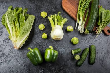 fresh seasonal vegetables clipart
