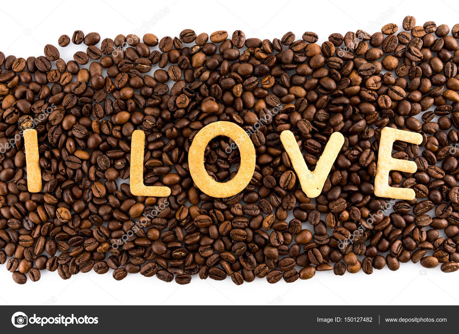 Grãos de café com biscoitos — Fotos grátis