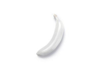 white colored banana clipart