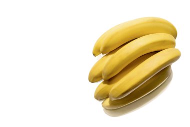 Fresh ripe bananas  clipart