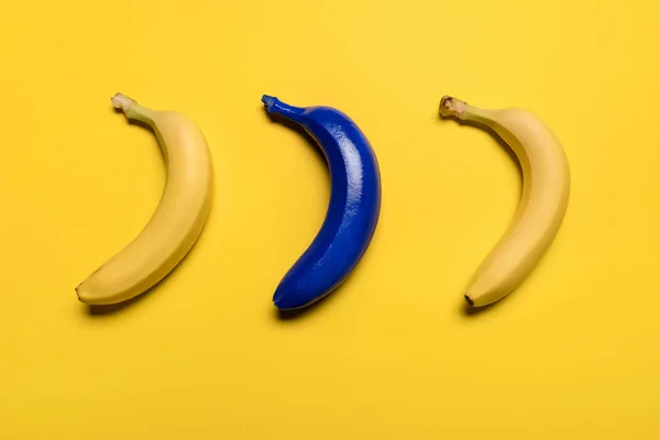 カラフルなバナナ コレクション — ストック写真