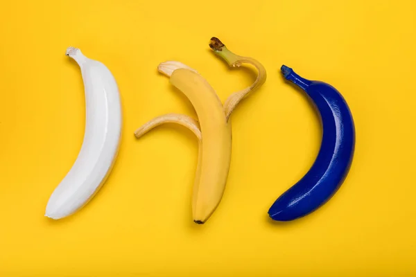 다채로운 바나나 컬렉션 — 스톡 사진