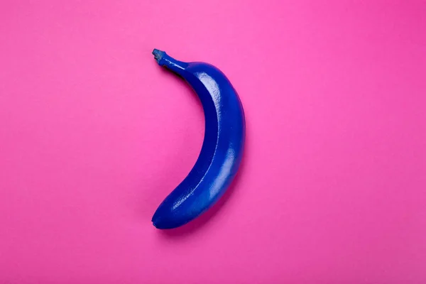 Plátano de color azul — Foto de Stock