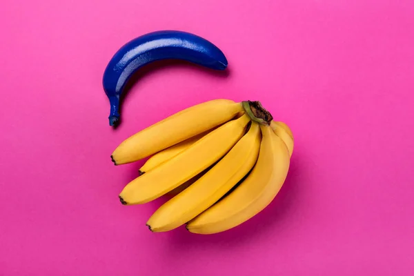 Coleção de bananas coloridas — Fotografia de Stock Grátis