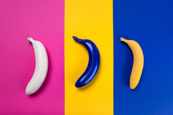 Красочная коллекция бананов
  