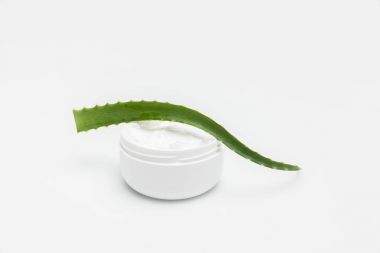  Aloe Vera bitki ve doğal krem