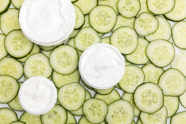  Крем для лица из огурцов
