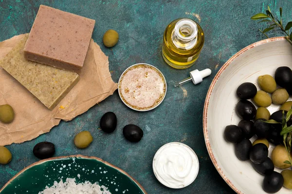 Ingredientes para cosméticos caseros —  Fotos de Stock