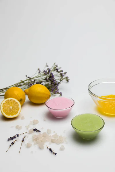 Ingredients for homemade cosmetics — Stock Photo, Image