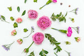 Gyönyörű rózsaszín rózsák