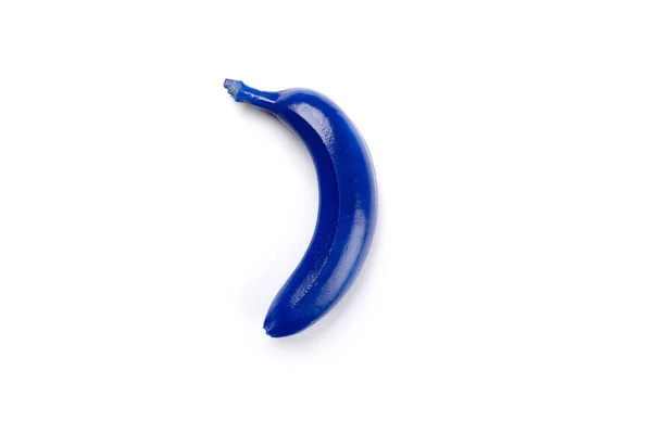 Blue colored banana — Stock Photo