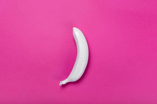 Banana de cor branca — Fotografia de Stock