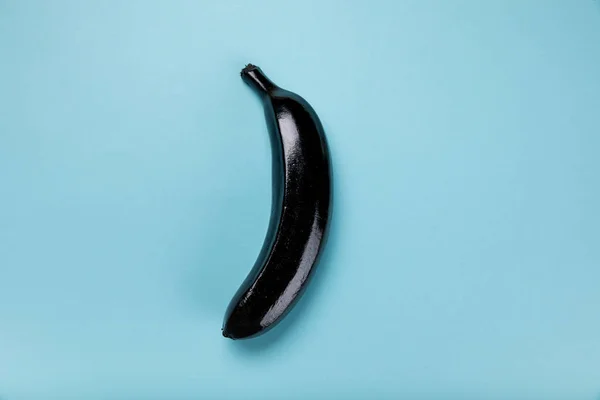 Colored black banana — Stock Photo