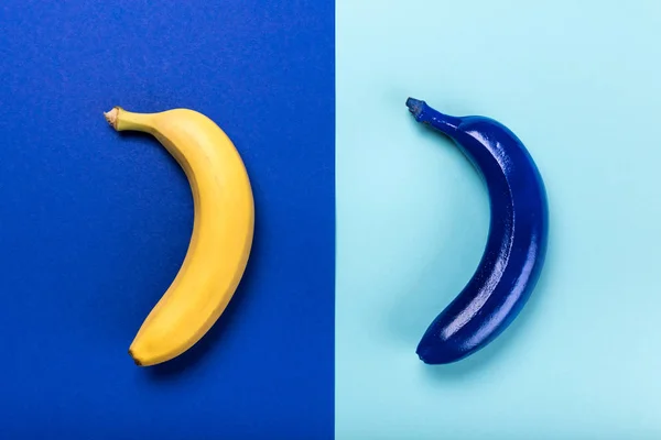 Coleção de bananas coloridas — Fotografia de Stock