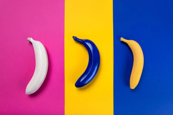 Colección de plátanos coloridos — Stock Photo