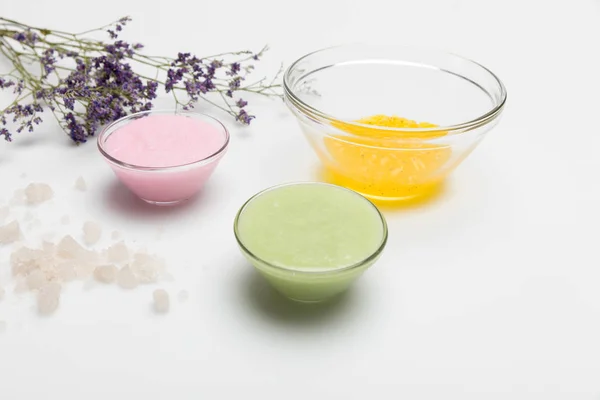 Ingredients for homemade cosmetics — Stock Photo