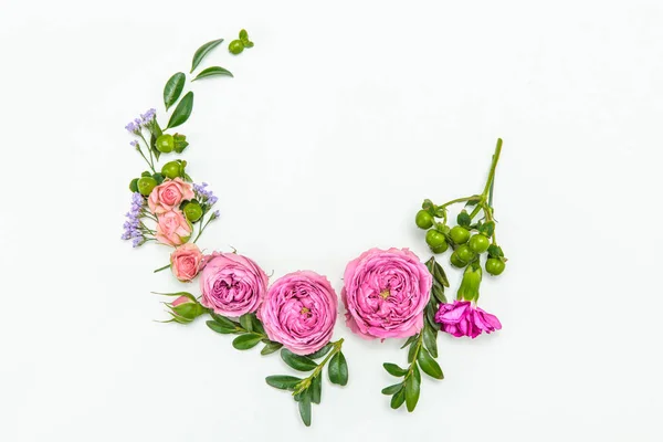 Schöne rosa Rosen — Stockfoto