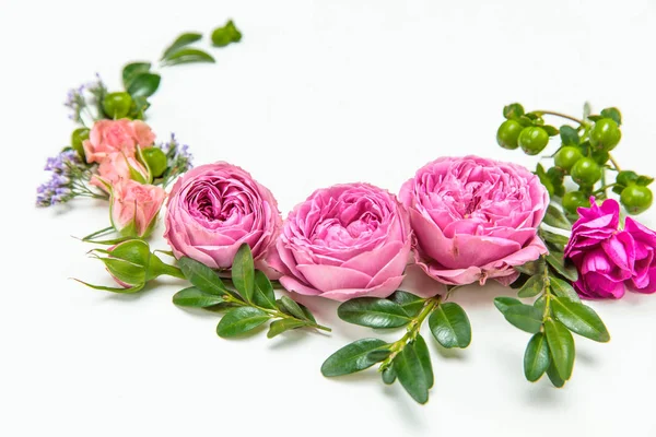 Hermosas rosas rosadas — Stock Photo