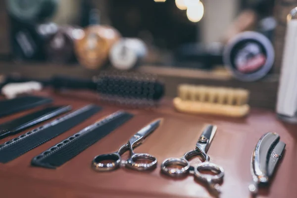 Barber professional equipment — Stock Photo, Image