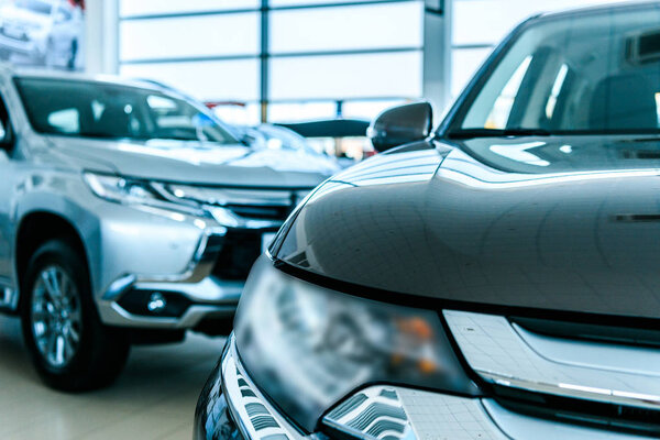 Car showroom — Stock Photo, Image
