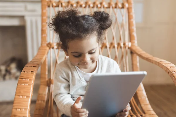 Little african american girl — Stock Photo