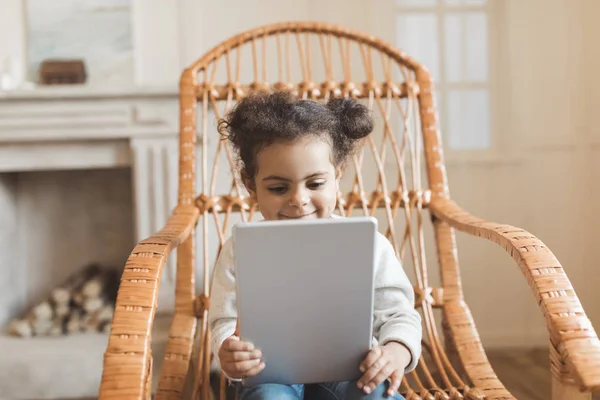 Little african american girl — Stock Photo