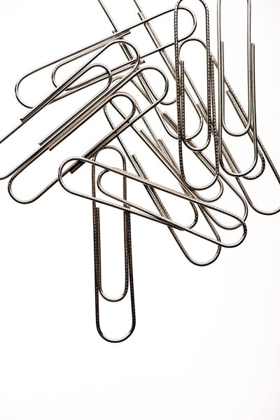 Pile of paper clips 