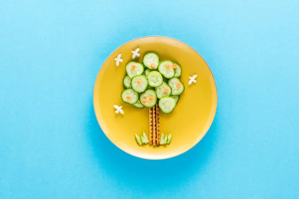 Funny breakfast for child