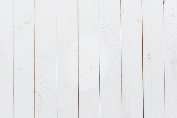 empty white wooden background