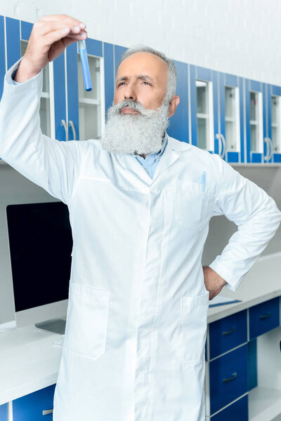 senior bearded scientist