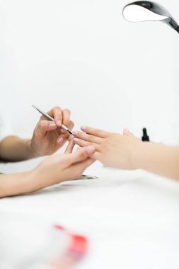profesyonel manikür yordamı
